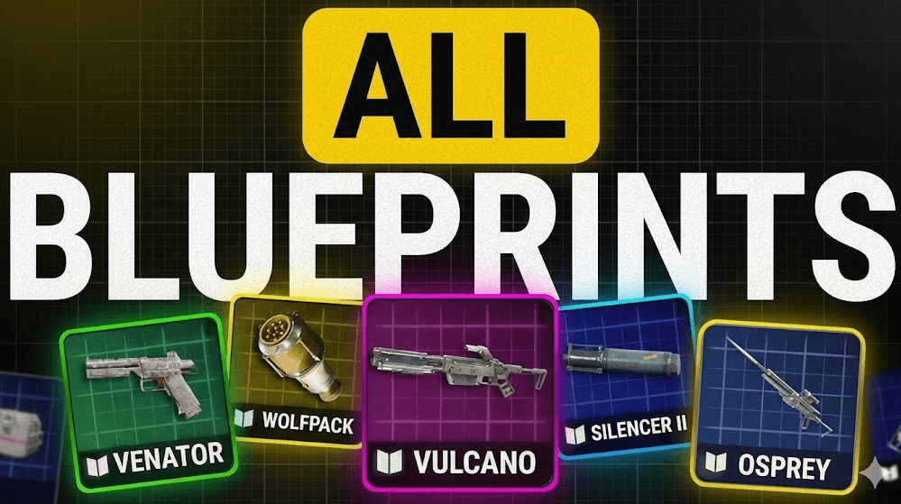 Blueprints / Weapons - Cheap arc raiders items