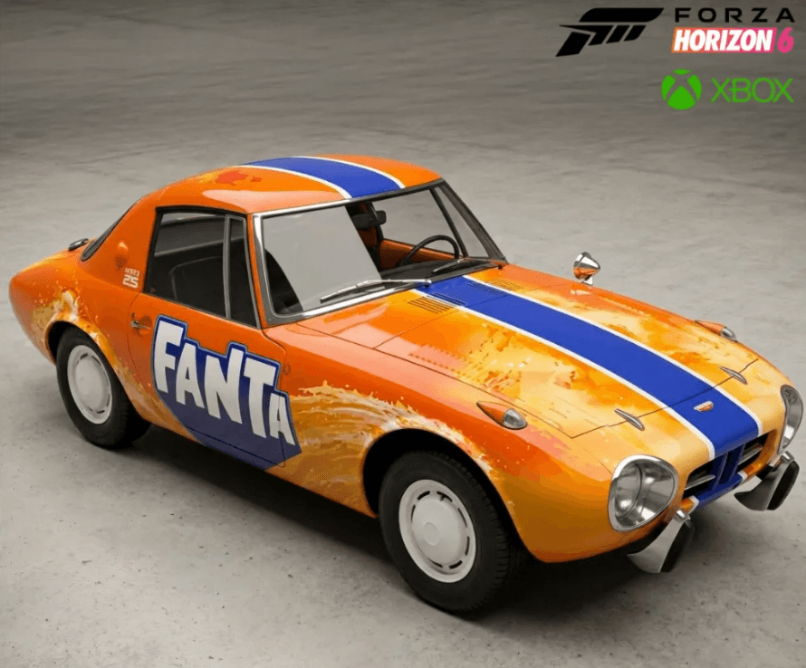 FANTA X 1966 TOYOTA SPORTS 800 — FORZA HORIZON 6 | XBOX I cheap forza horizon 6