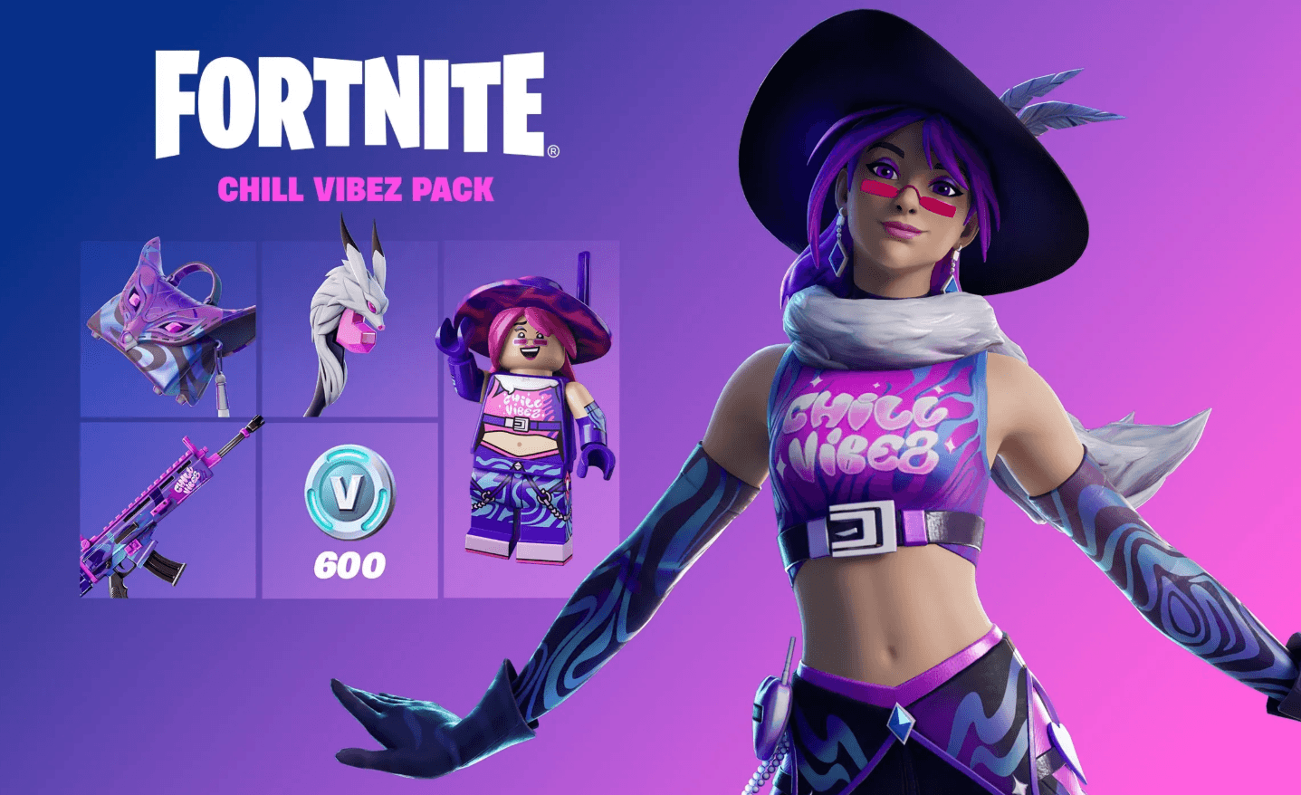 Chill Vibez Pack+600VB DLC - buy fortnite ites cheap