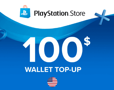 PSN 100 $ Gift Card - Top Up - Cheap gift card