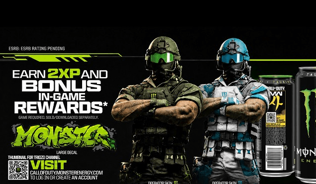  MW4 Monster Energy Full Set