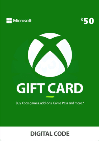Xbox 50 TRY - buy gift cards cheap